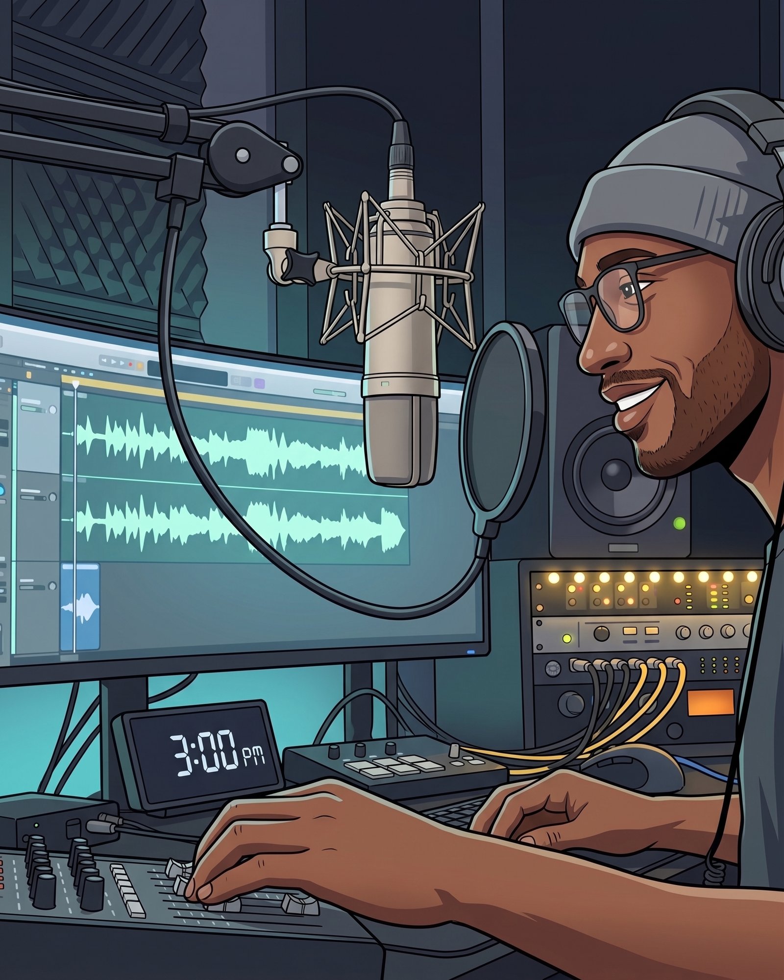 In the Studio